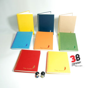 Sổ Bullet Journal A5 gáy lò xo cao cấp - Bìa cứng giấy mỹ thuật