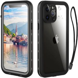 Waterproof Case for iPhone 16e 11 12 13 14 15 16 Pro Max Plus 13 12 XR XS 360 Full Protection Diving Swim Water Coque For 13Pro2026