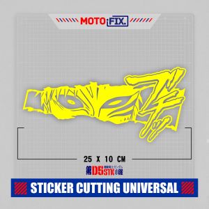 STIKER CUTTING PREMIUM MOTIF 28 / Sticker Mobil / LAPTOP / MATA ANIME / JDM / JAPAN DRIFT / KACA