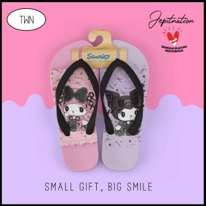 [SANDAL JEPIT V2] Cinnamoroll Kuromi Sanrio (TWN) JEPITNATION Sendal Jepit Cowo Pria Wanita Perempuan Dewasa Anak Balita Sandal Santai Sendal Spons Bukan Karet flip flop Antislip dijamin v2