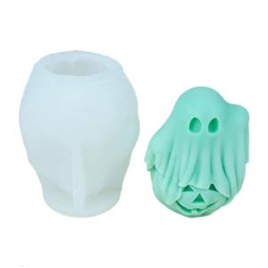 Kẹo mềm sô cô la khuôn Halloween tinh thần khuôn silicon mousses dụng cụ trang trí bánh khuôn xà phòng dễ dàng để làm sạch