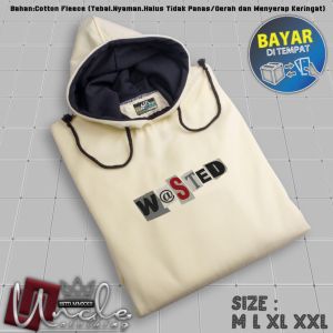 Uncle.Clothing Sweater hoodie cowok hight quality warna Hitam size M L XL XXL Hoodie pria terbaru 2023