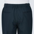 มูจิ กางเกงผ้าเซียร์ซัคเกอร์ขายาว ผู้ชาย - MUJI Breathable Seersucker No Darts Pants. 
