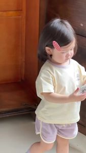 Baby clothes summer thin style childrens summer clothing 2026 Korean-style childrens summer clothing set for girls custom-made