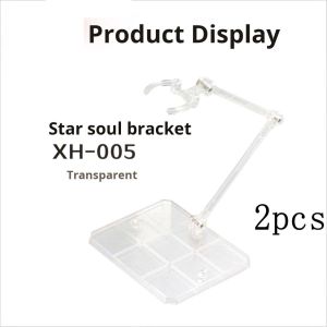 เวทีหุ่นยนต์ Tamashii ขนาด20ซม. สำหรับ Gundam Gunpla HG 1/144- SD/HG/RG ขาตั้งโมเดลแกะสลักขาตั้งสุรามีรูพรุนเส้นผ่าศูนย์กลาง3ซม. เครื่องมือปรับชุดประกอบโมเดลสูง