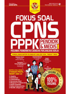 Buku CPNS Umum Lengkap - FOKUS SOAL CPNS PPPK Pendidik & Medis untuk Persiapan Ujian [Original Penerbit Genta Group]