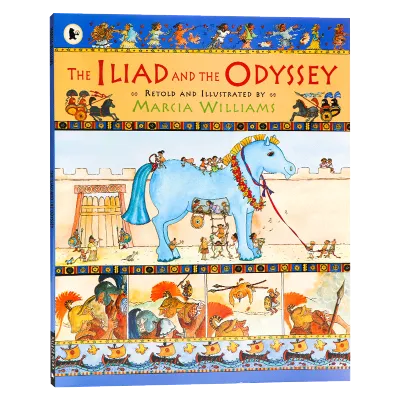 Milu The Iliad And The Odyssey Full Color Comic Picture Book Original English Books