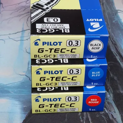 [FPS FairPriceSupplies] Pilot G-TEC GTEC C3 Micro Fine 0.3 Ballpen Gel Ink Roller Ball Point Pen (SOLD PER PIECE)
