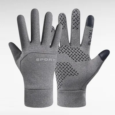 Outdoor Sports Gloves Windproof Thermal Touchscreen Anti-Slip/Wear-Resistant Fleece-Lined Warm For Skiing Hiking Cycling/Men & Women Adult Outdoor Enthusiasts