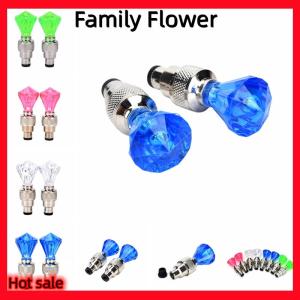 Family Flower Flash Sale LOKIYA 2 Đèn LED Gắn Van Lốp Bánh Xe Đạp Xe Đạp Xe Đạp Đèn Nhấp Nháy Đèn Xe Hơi