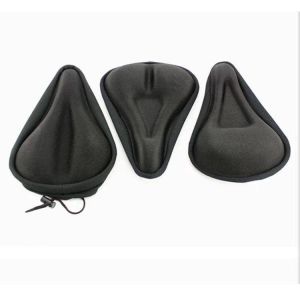 Bike Bicycle Saddle Silicone Gel Seat Cover Cushion Soft Cycling Bike Pad
