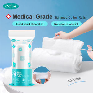 Cofoe A-Grade Cotton Roll 500g/Roll Treat Wounds Cotton 棉花 Cleaning Skin Surfaces Cleaning Wounds