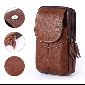 ซองหนังมือถือ เคสโทรศัพท์ 🔷 แบบกระเป๋าหนัง คาดเอว หลายช่อง 🔸M-Case🔸ส่งไวจากไทย ✅