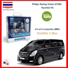 หลอดไฟหน้ารถยนต์ Philips Racing Vision GT200 หลอดอัพเกรด สว่างขึ้น