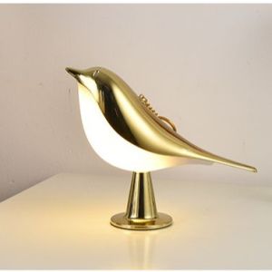 Modern Creative Touch Magpie Bird Led Table Lamp Bedside Lamp For Bedroom Night Lamp Study Desk Lamp Bedside Table Night Lights Indoor Lighting