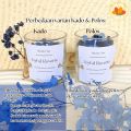 Lilin Aromaterapi Scented Candle (Box + Lilin) LILIN AROMATHERAPY /SCENTED CANDLE SOY WAX WITH DRIED FLOWER hampers natal hampers ulang tahunhamper perpisahan kado natal kado ulangtahun kado perpisahan kado graduation. 