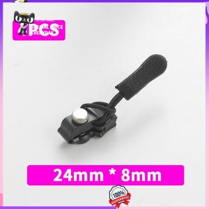 Removable Zipper Head Repairer Tool Free Zipper Pull Replacement for Clothing Backpack Luggage Jacket Boots Instant Snap on Design No Sewing Required Universal Fit Durable Alloy Construction Non Slip Grip Quick Fix DIY Repair Kit
