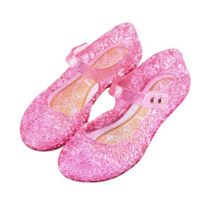 GALAXYMALL COD Sepatu Jelly Anak Motif Frozen Lucu Sendal Slip On Selop Anak Produk Import SP16