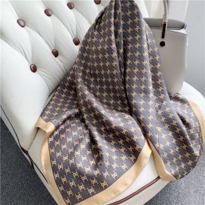 Satin in cantik corak Thư Thời Trang Malaysia tudung bawal khăn choàng hồi giáo cổ