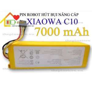 (DUNG LƯỢNG 7000 mAH) PIN ROBOT HÚT BỤI LAU NHÀ XIAOWA C10 CHÍNH HẢNG DUNG LƯỢNG CAO ( BH 9 THÁNG)
