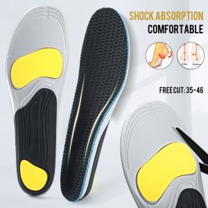 Lightweight EVA Elastic Shoe Insoles for Men and Women Cushioning Foot Pad Ushape Heels Shoe Insert