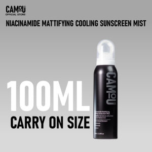 Camou Niacinamide Mattifying Cooling Sunscreen Mist SPF50 PA++++ Niacinamide Cooling Ceramides Skin Repair