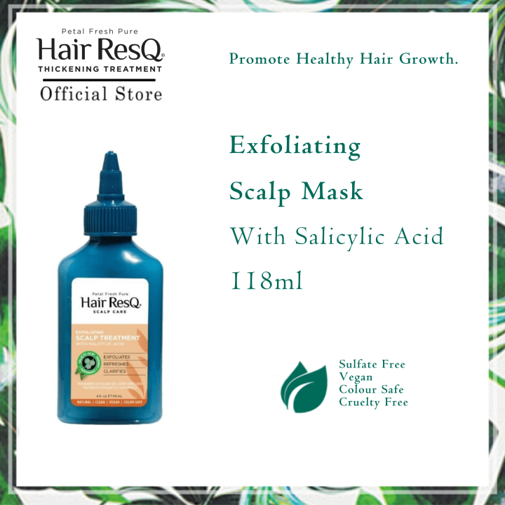 Petal Fresh Pure Hair Resq  Exfoliating Scalp Mask,  4 flz.oz (118ml)