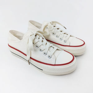 Wolf.id SPT-45 Sepatu Wanita Kanvas Kasual Slip-On Shoes Kuliah Sekolah Korea Teen Fashion BISA COD