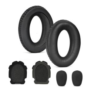 Thay thế miếng đệm tai mềm Miếng đệm tai bìa cho hàng không A10 Tai nghe bọt biển earmuffs Tai nghe tay áo