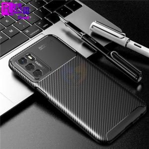 Case Oppo A16 A16s A16e A16K Autofocus Synthetic Silicon Fiber Softcase TPU Protective Carbon