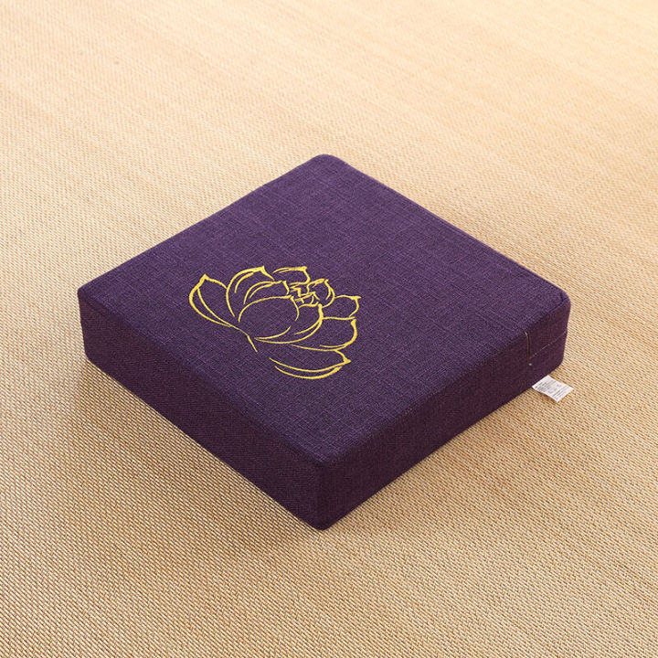 方形蒲团靠垫加厚榻榻米日式咖啡桌客厅地毯卧室冬季增高靠垫可拆卸可清洗Square Futon Cushion Thickening ...