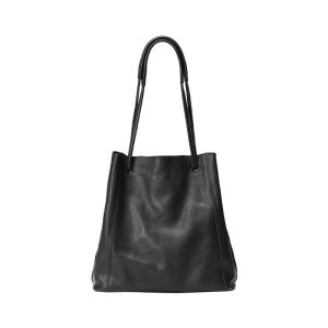Seek truth 008 Bucket bag crossbody shoulder bag large-capacity tote genuine leather vegetable-tanned versatile cowhide bag