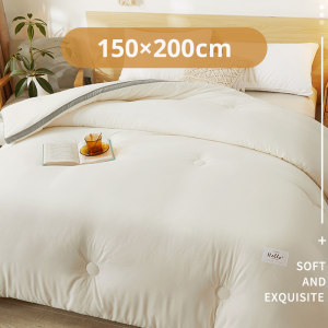 LUXURY SLEEP  ผ้าห่มนวม soybean blanket เนื้อนุ่มสบาย ผ้านวมเย็น ผ้าห่มนวม  ต้านเชื้อ อบอุ่นและนุ่มนวล ขนาด5/6/7ฟุต