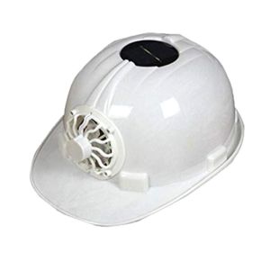 GVDBHFD With Cooling Fan Fan Helmet Solar Power Adjustable Fan Safety Helmet Breathable Sunscreen Construction Site