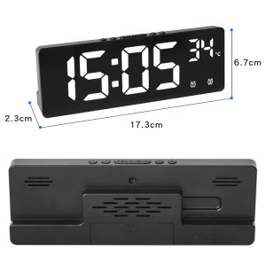 Đồng Hồ Để Bàn LED Màn Hình LCD Báo Thức Cảm Biến Âm Thanh đồng hồ led báo thức