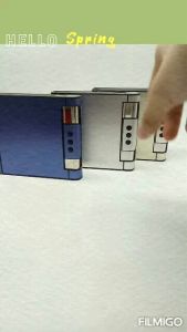 Case with Jet Flame Lighter JD-YH072(Silver)