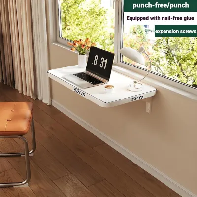 Foldable Table Wall-mounted Table Dining Table Computer Desk Kitchen Folding Table Space Saver Table