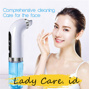 ✯BISA COD✯ 5 in 1 Pembersih Pori Pengisap Komedo Listrik Sedot Kulit Bersih Small Bubble Electric Facial Cleaning