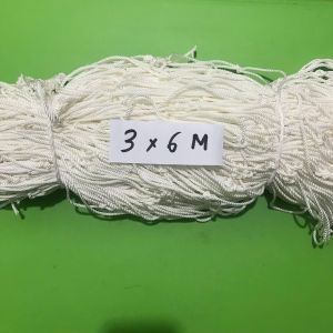 Lưới làm giàn leo làm giàn mướp bầu bí cây leo giàn MÀU TRẮNG (nhiều kích thước) tặng kèm dây buộc