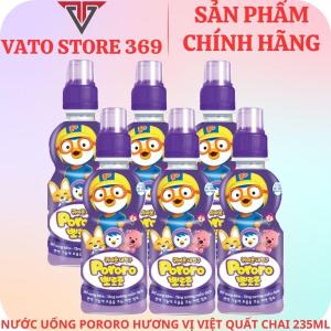 Nước uống PORORO hương vị việt quất chai 235ml