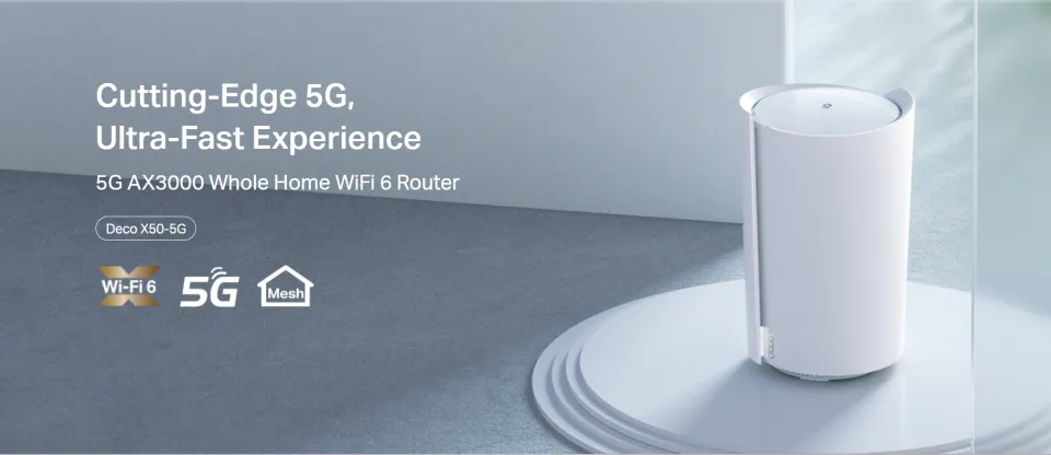TP-LINK DECO X50-5G AX3000 Whole Home Mesh Wi-Fi 6 Gateway