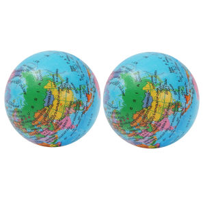 PU Foam Globe Toy Decompression Elastic Planet Ball Students Safe Anti Stress Squeeze Globe Kids Educational Supplies
