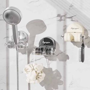 LIKANTA Hanging Base Shower Bracket 360 ° Rotation Wall Mounted Shower Head Holder Universal Moisture-proof Shower Fixed Base Home