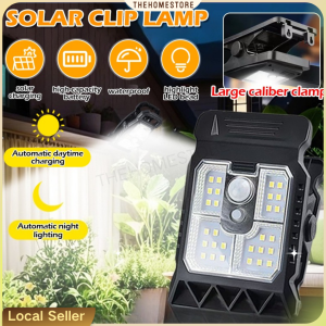 New Upgraded Intelligent Sensing Solar Clip Lamp Outdoor Courtyard Lamp Garden Lighting Solar Wall Lamp