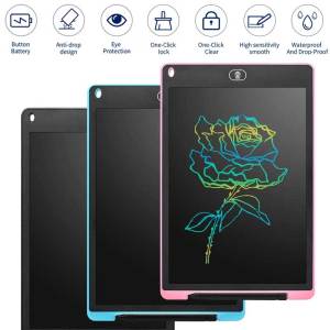 LCD Drawing Tablet for Kids STEM Learning Tool Educational Brain Development Screen Writing Board Birthday Christmas Gift