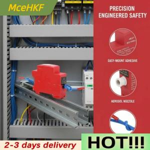 MceHKF Pollution-free Dual-line Flame Retardant Device DIN Rail Mount Fire Resistant Tool for Car Engine Compartment Industrial Use