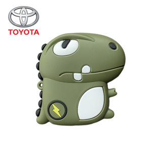 Cute Dragon Car Key Case For Toyota Chr Rav4 Auris Avensis Prius Aygo Camry Corolla Land Cruiser 200 Prado Crown Riez