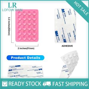 LF Wholesale✨Flash Sale ✨ Backed Silicone Suction Pad For Mobile Phone Fixture Suction Cup Backed Adhesive Silicone Rubber Sucker Pad For Fixed Pad