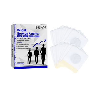EELHOE 16PCS Height Growth Patch Tinggi Meningkatkan Patch Kaki Penyejuk Tubuh Tumbuh Lebih Tinggi Produk Perawatan Kesehatan Mempromosikan Pertumbuhan Tulang Patch Pertumbuhan Tinggi