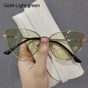 NOBLELUX UV400 Popular Eyewear Shades Cat Eye Sunglasses Small Vintage Sunglasses Ladies Shades